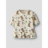 Name It Peyote Melange Nmfmara Pippi Ss Nreg Top Sky