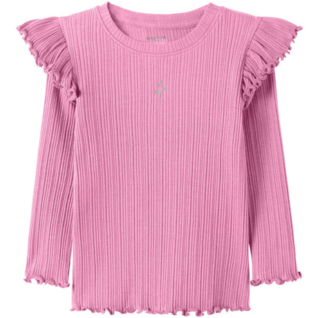 Name It Begonia Pink Nmfninna Ls Slim Top Pb