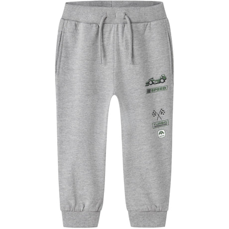 Name It Grey Melange Nmmnilius Nreg Swe Pants Bru Pb