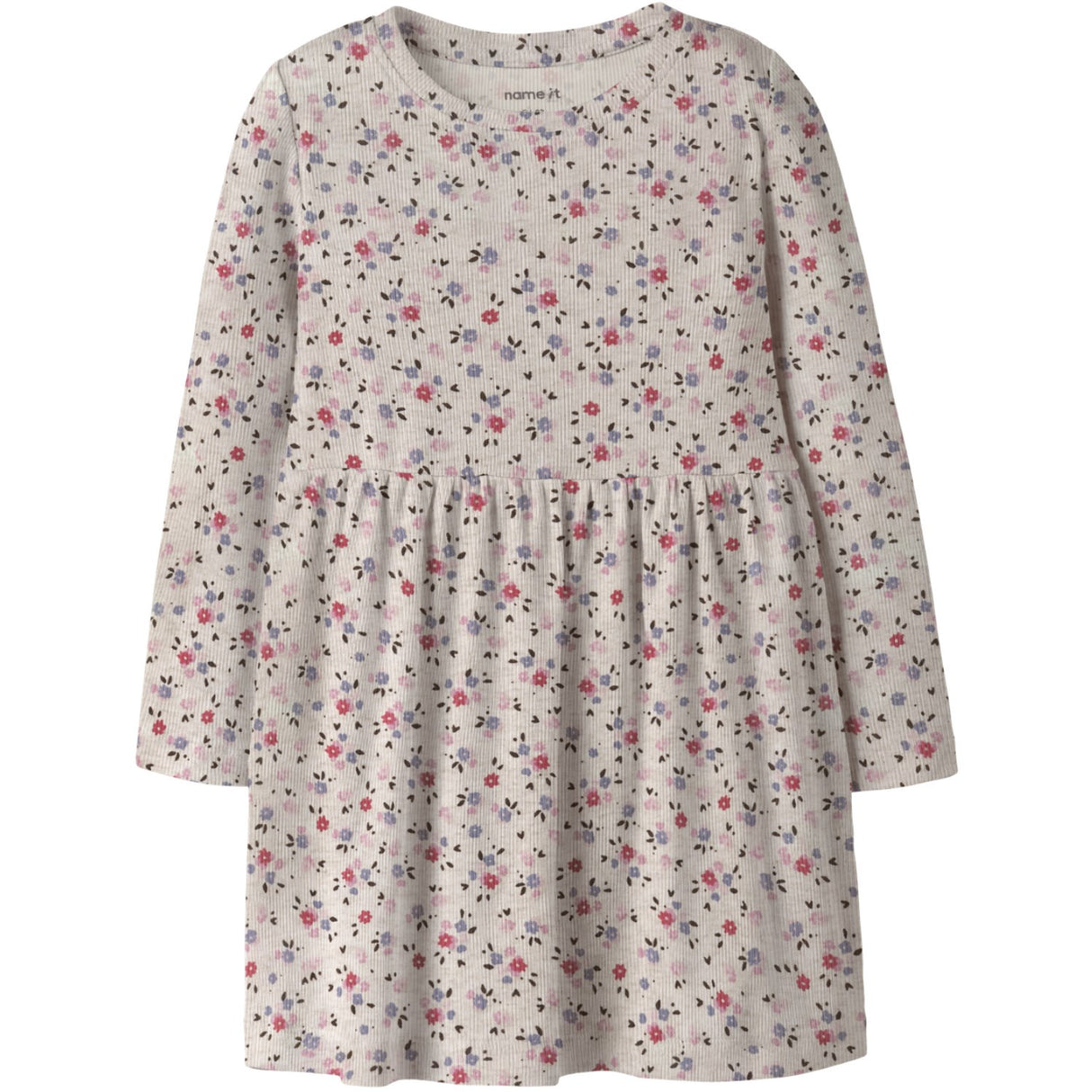 Name It Peyote Melange Nmfnicole Ls Dress Pb