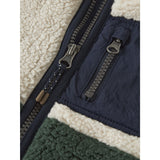 Name It Jungle Green Nmmmacey Teddy Jacket Block Noos