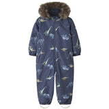 Name It Oceana Dinosaur Explorer Nmmsnow10 Suit Aop Fo Noos