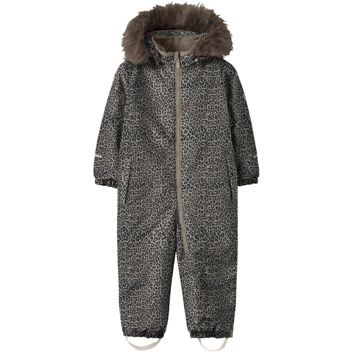 Name It Silver Mink Leo Nmfsnow10 Suit Aop Fo Noos