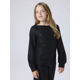 Name It Black Nkfrisine Ls Top Pb