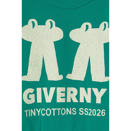 TinyCottons Dark Emerald Frog & Frog Graphic Sweatshirt