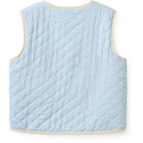 COPENHAGEN COLORS Lt. Blue Comb. Quilted Vest