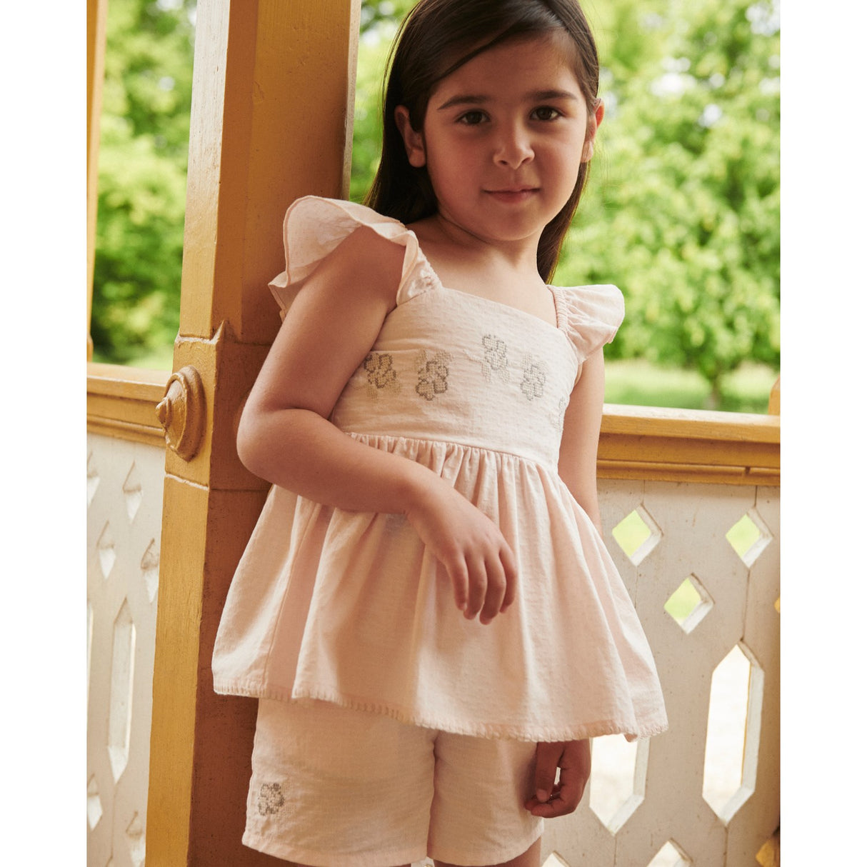 COPENHAGEN COLORS Dusty Rose Comb. Summer Set W. Emb.