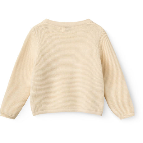 COPENHAGEN COLORS Cream Baby Cross-Over Cardigan