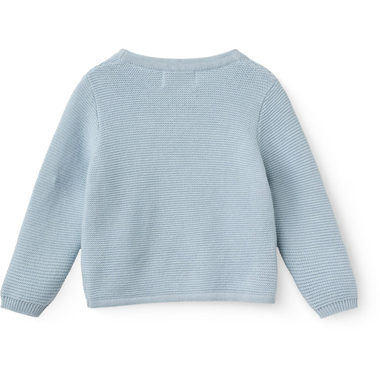 COPENHAGEN COLORS Dusty Blue Baby Cross-Over Cardigan