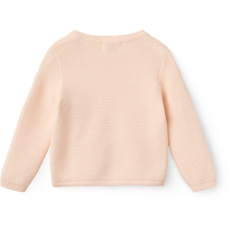 COPENHAGEN COLORS Soft Pink Baby Cross-Over Cardigan