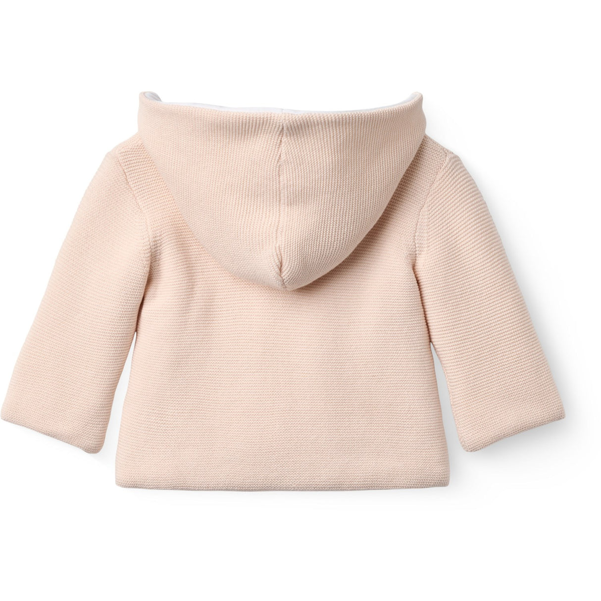 COPENHAGEN COLORS Soft Pink W Cream Cotton Baby Jacket W. Hood