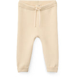 COPENHAGEN COLORS Cream Cotton Baby Leggings