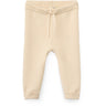 COPENHAGEN COLORS Cream Cotton Baby Leggings