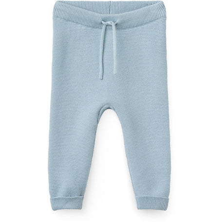 COPENHAGEN COLORS Dusty Blue Cotton Baby Leggings
