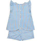 COPENHAGEN COLORS Blue Houndstooth Mini Houndstooth Deco Set