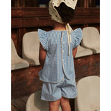 COPENHAGEN COLORS Blue Houndstooth Mini Houndstooth Deco Set