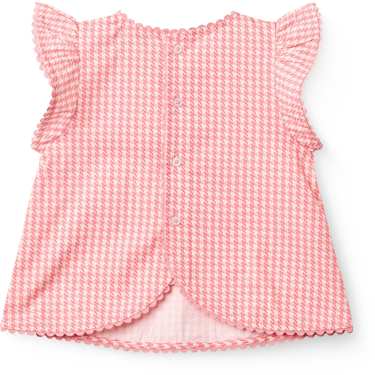 COPENHAGEN COLORS Pink Houndstooth Mini Houndstooth Deco Set