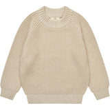 COPENHAGEN COLORS Sand Knitted Classic Rib Blouse