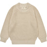 COPENHAGEN COLORS Sand Knitted Classic Rib Blouse