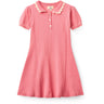 COPENHAGEN COLORS Pink Comb. Knitted Peplum Dress