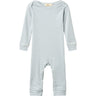 COPENHAGEN COLORS Dusty Blue/Cream Stripe Modal Full Body Romper