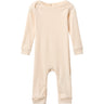 COPENHAGEN COLORS Dusty Rose/Cream Stripe Modal Full Body Romper