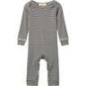 COPENHAGEN COLORS Navy/Cream Stripe Modal Full Body Romper