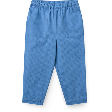 COPENHAGEN COLORS Ocean Blue Pants W. Big Pockets