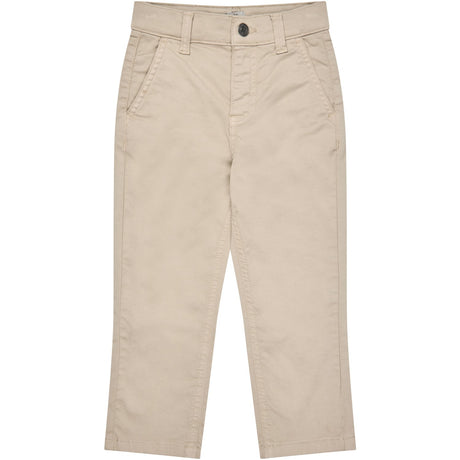COPENHAGEN COLORS Beige Silky Twill Chinos Slim - With Stretch