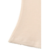 COPENHAGEN COLORS Dusty Rose Stripe Stripe Modal Rib Flare Pant W. Picot & Bow