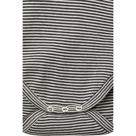COPENHAGEN COLORS Navy Stripe Stripe Modal Rib Ss Body