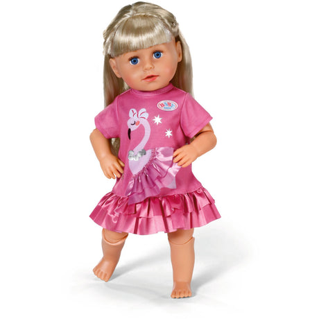 BABY Born Dress Flamingo 43cm