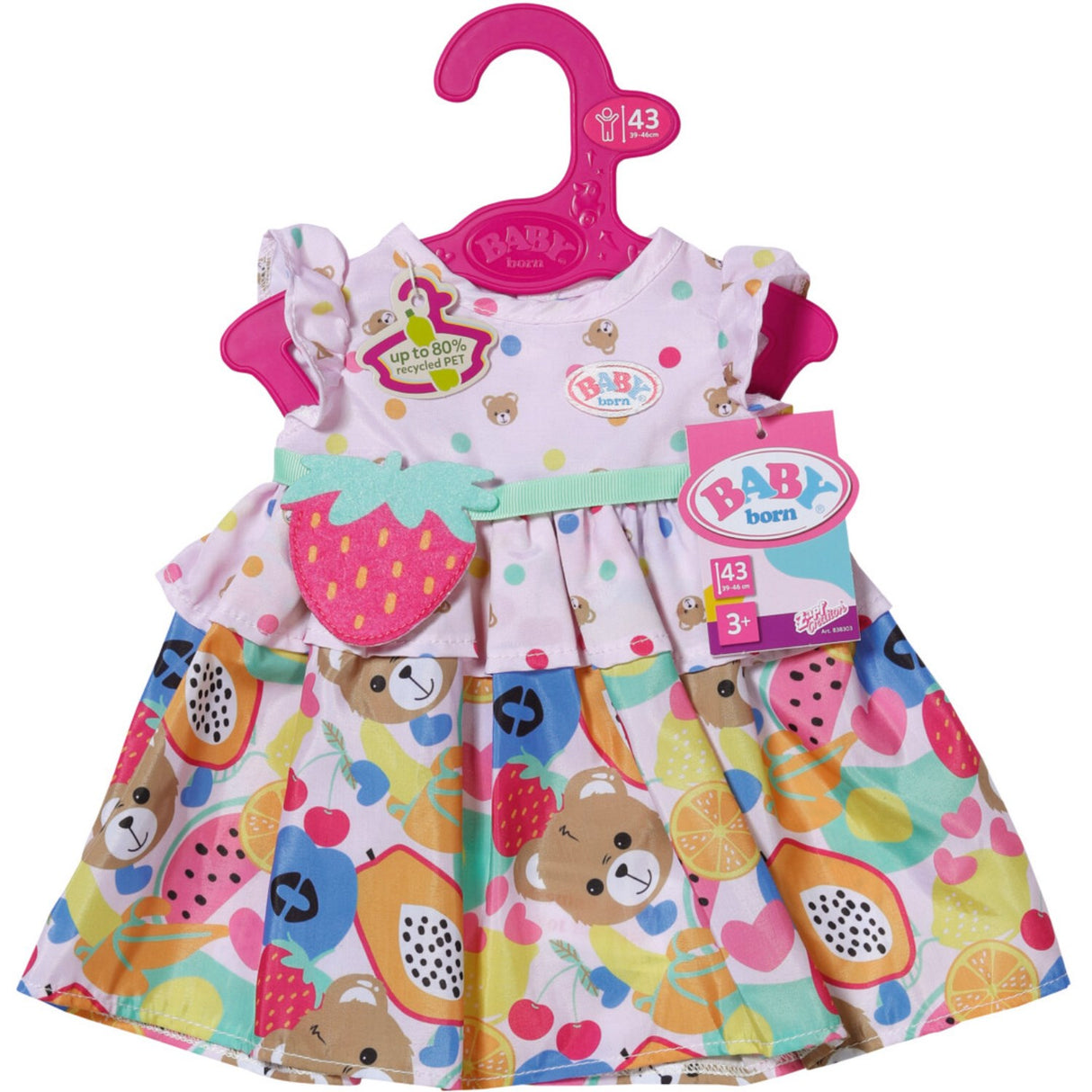 BABY Born Dress Fruit 43cm