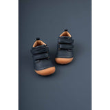 Bisgaard Navy Barefoot Carter First Step Shoe