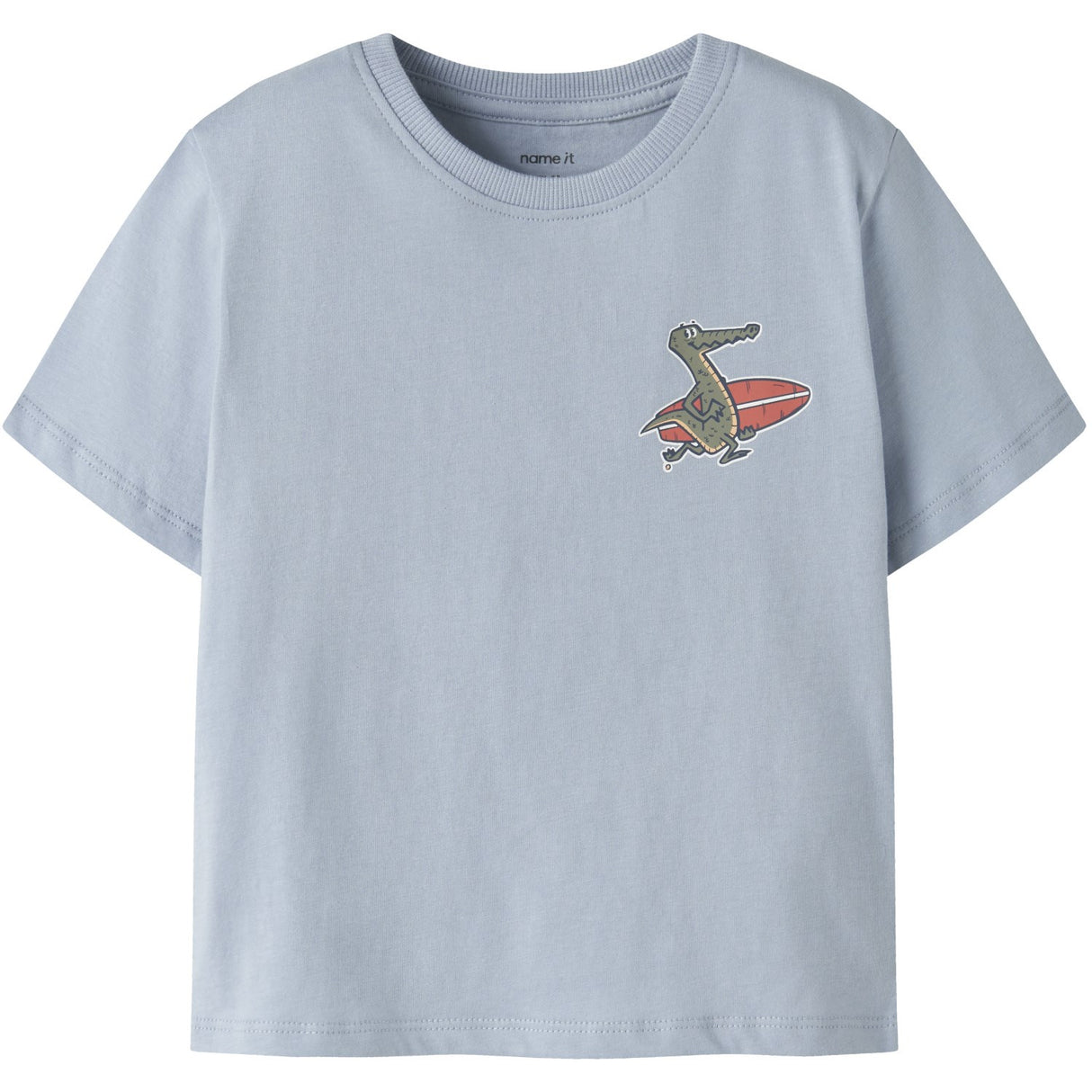 Name It Blue Fog Surf Nmmvelix Ss Nreg Top