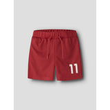 Name It True Red Nmnhiteam Shorts Set