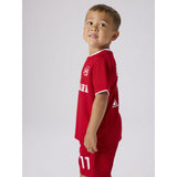 Name It True Red Nmnhiteam Shorts Set