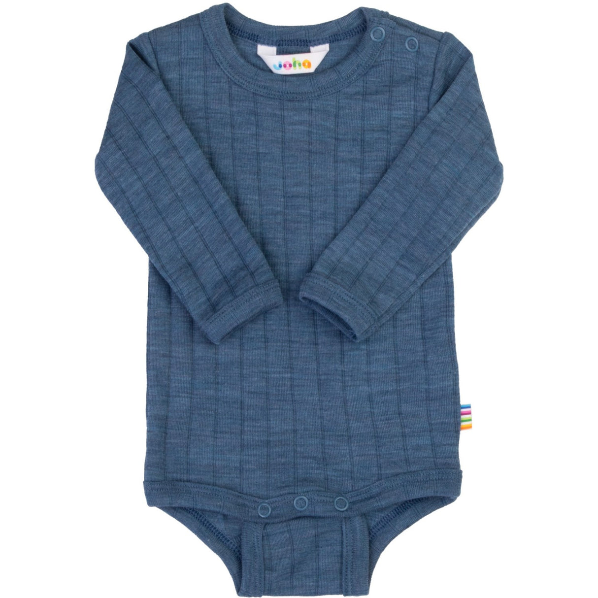 Joha Blue Melange Body M. Lange Sleeves