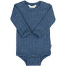 Joha Blue Melange Body M. Lange Sleeves