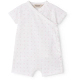 MarMar New Born Modal Smooth Print Tiny Tulip Rap Summer Romper