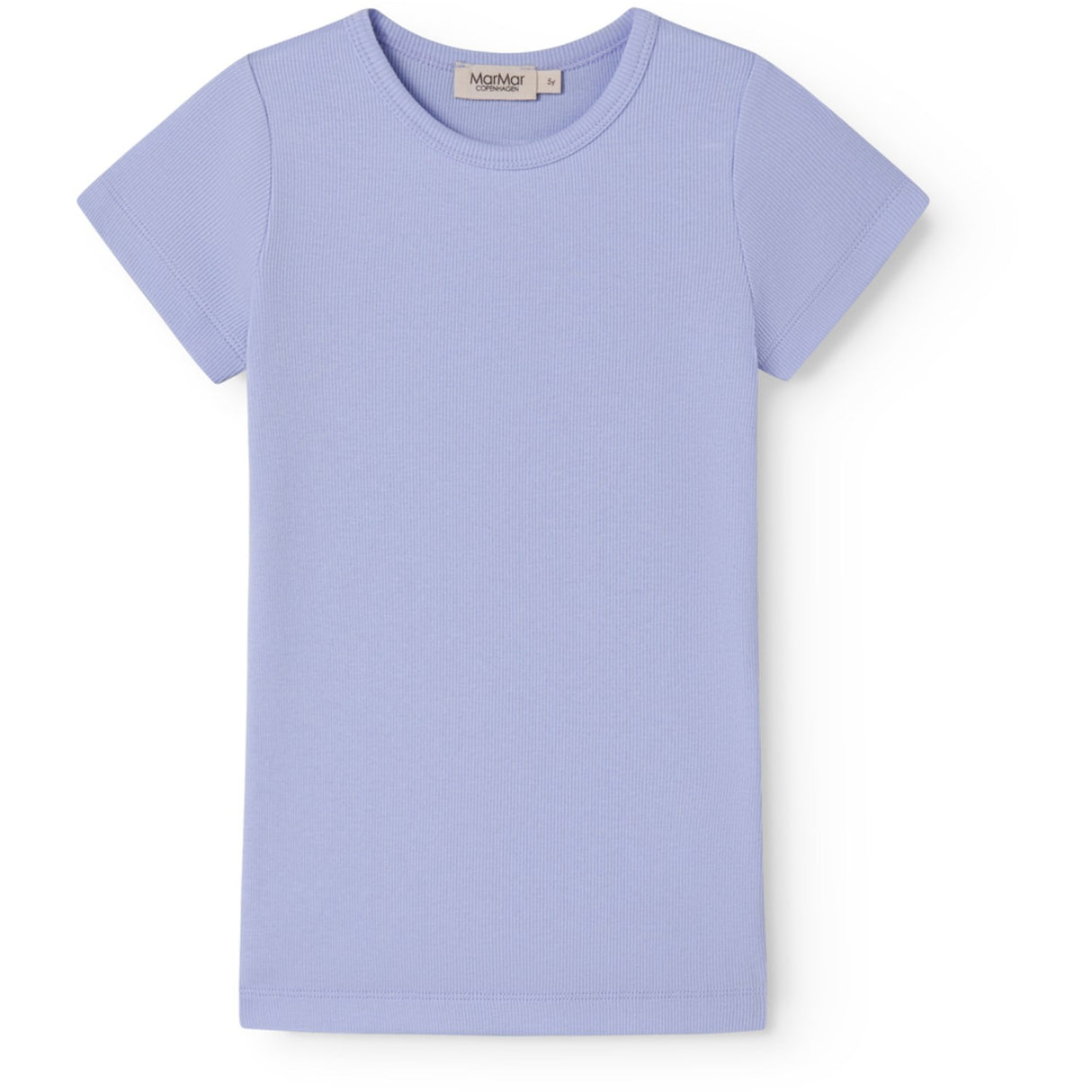 MarMar Modal Fine Rib Ice Lavender Tago T-shirt