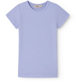 MarMar Modal Fine Rib Ice Lavender Tago T-shirt