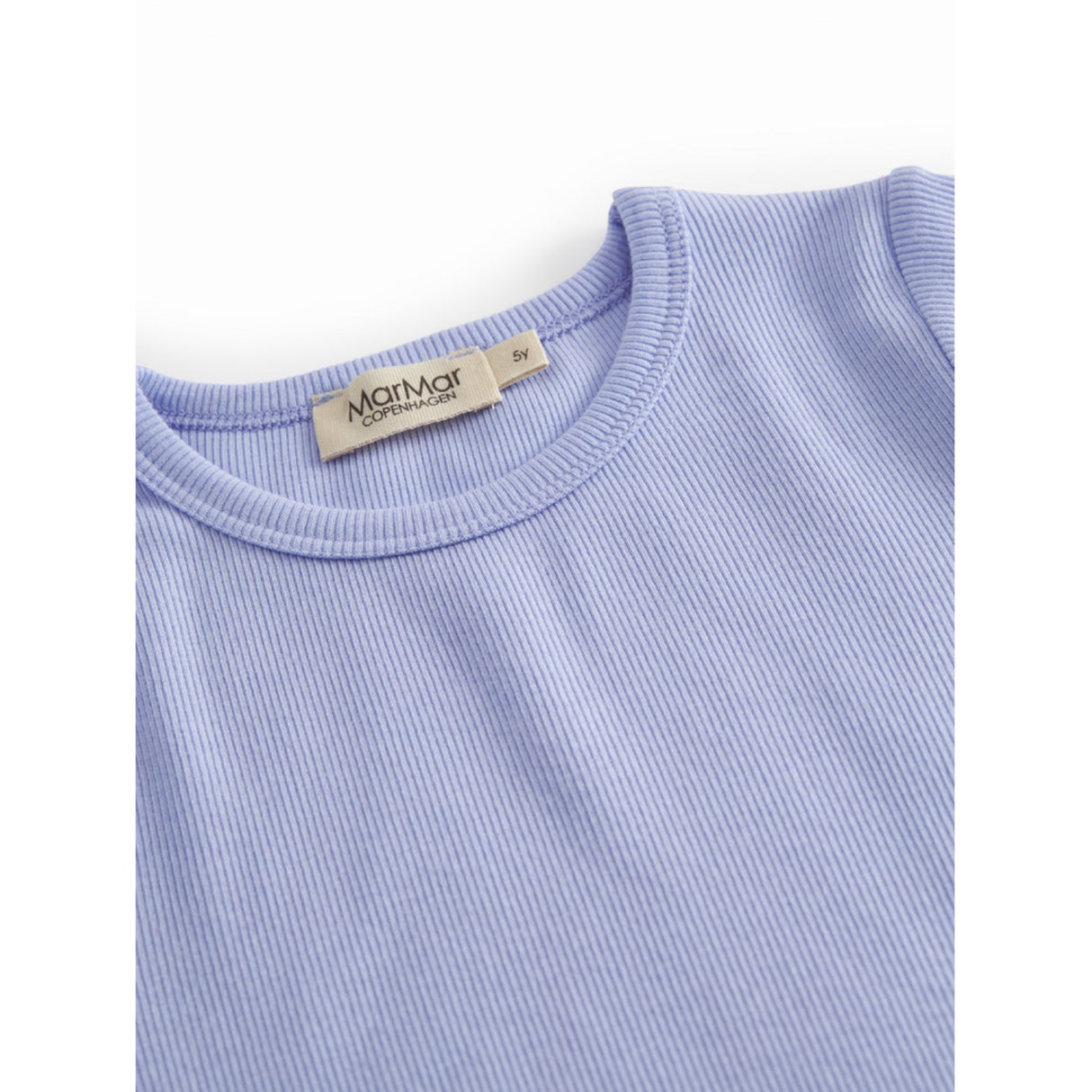 MarMar Modal Fine Rib Ice Lavender Tago T-shirt