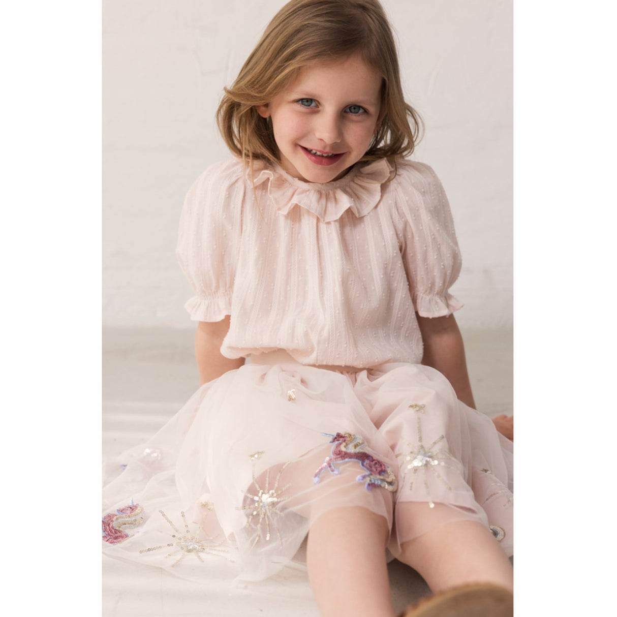 MarMar Ballerina Embroidery Unicorn Twinkle Solvig Skirt