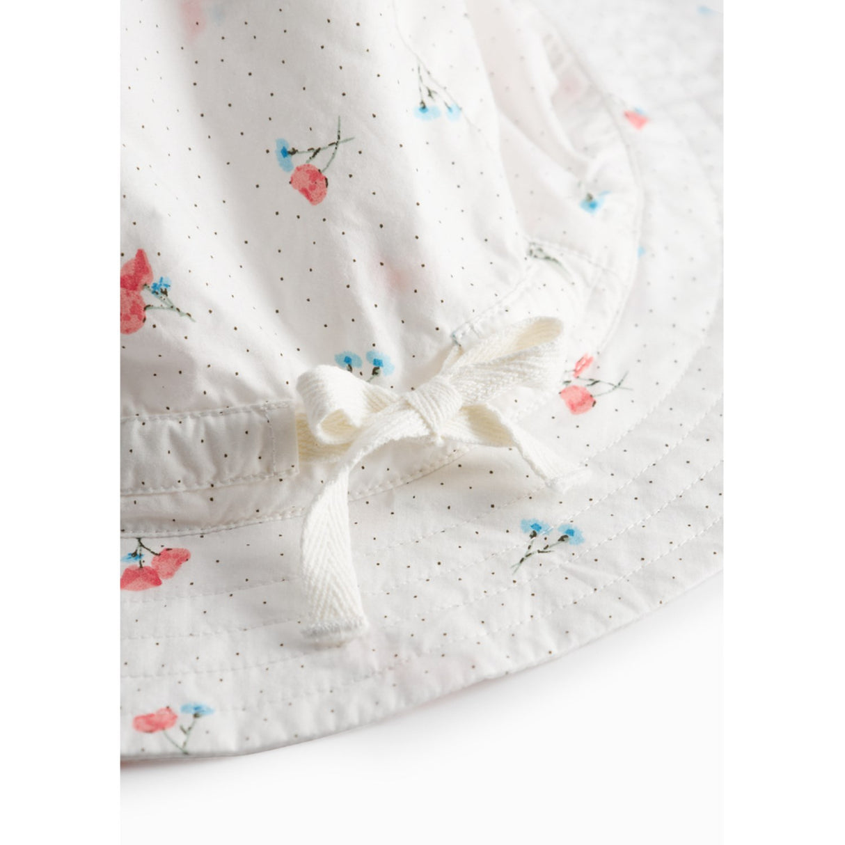MarMar Poplin Poppy Alba Baby Long Sun Hat