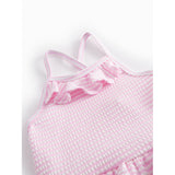 MarMar Seersucker Swim Pink Stripe Swinnie Bathing Suit