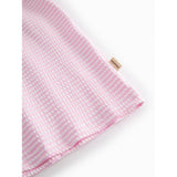 MarMar Seersucker Swim Pink Stripe Swean Tee