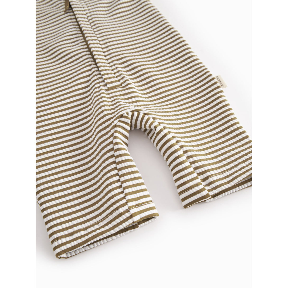 MarMar Seersucker Swim Dark Bronze Stripe Swal Suit