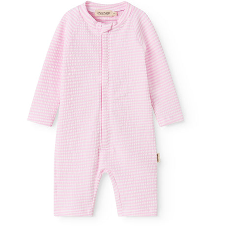 MarMar Seersucker Swim Pink Stripe Swal Suit