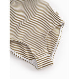 MarMar Seersucker Swim Dark Bronze Stripe Swilla Bathing Suit